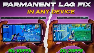 How To Fix Lag In BGMIPUBG Mobile  Fix Lag In Low And Devices With Handcam BGMI Lag in Any Devices [upl. by Eniahpets]