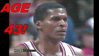 Robert Parish Age 43 5 Rebounds in 15 Seconds [upl. by Landes603]