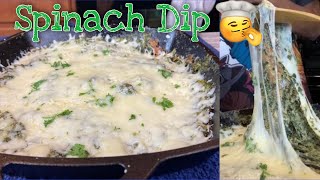 Easy Meal Best Baked Spinach Dip  Easy Spinach Dip Recipe with Cream Cheese [upl. by Pieter273]