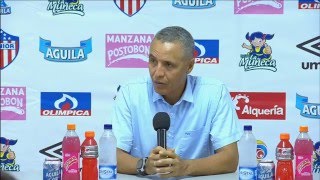 En vivo aquí Rueda de prensa Junior vs Patriotas [upl. by Nirehtac]