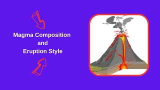 Magma Composition and Eruption Style [upl. by Nov]