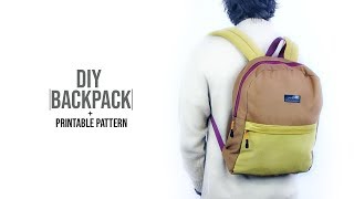 How to Make a Backpack [upl. by Eseela]