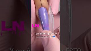 Dual System with Acrylic 💜 nails dualforms [upl. by Mansfield]