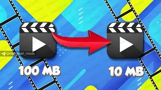 COMO COMPRIMIR UN VIDEO SIN PERDER CALIDAD EN ANDROID  MAYDROID 2020 [upl. by Mishaan745]