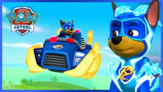 Best Mighty Pups Chase Moments and More  PAW Patrol  Cartoons for Kids [upl. by Hteik]