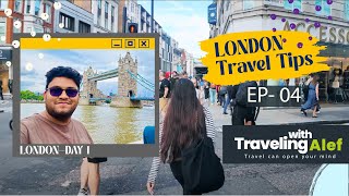 London Travel Guide solo traveler Day 1  Travelling With Alef  EP4 [upl. by Holbrooke]