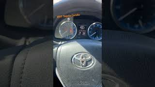 Reset Oil Light 2017 Toyota Corolla [upl. by Ardelle]