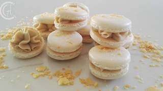 حصري أرخص وأبسط مكارون بدون لوز بالدقيق وفرصة للمبتدئين لتعلم المكارون Flour Macarons nut free [upl. by Hanover]