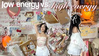 🎀🎧 REAL high school AFTER SCHOOL ROUTINE junior year ✧˚studying productive self care ୨ৎ 2024 [upl. by Henrik614]