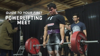 Guide To Your 1st Powerlifting Meet  JTSstrengthcom [upl. by Harmony]