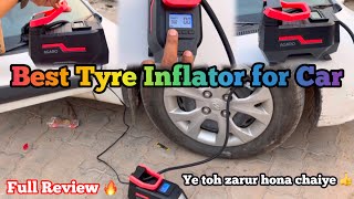 Best Tyre Inflator For Car  AGARO TI2157 Digital Full Review Drivewithankit [upl. by Aicnerolf761]