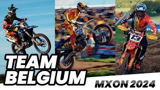 MXoN 2024  Team Belgium  Matterley Basin 4K [upl. by Whipple]