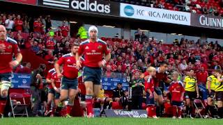 Guinness PRO12 Matchday Munster vs Ospreys [upl. by Htiduy]