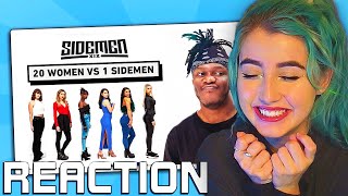 GEE NELLY REACTS TO SIDEMENS 20 WOMEN VS 1 SIDEMEN KSI EDITION [upl. by Hildebrandt]