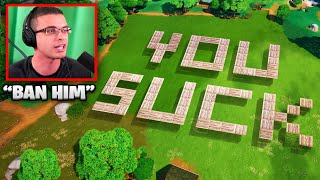 20 Fortnite YouTubers TROLLED By Fans [upl. by Abelard650]