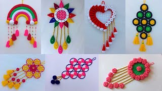 7 Best Woolen Wall Hanging Craft Ideas  Woolen Craft Wall Hanging  Woolen Wall Hangings [upl. by Kaufmann]