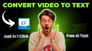 Video to Text Converter Online Free 🔥 YouTube Video to Text Converter [upl. by Yffub]