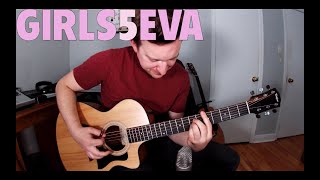 Girls 5 Eva Theme  Fingerstyle Guitar Cover  Free Tabs Jacob Neufeld [upl. by Lacagnia]