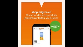 Migros Online – Gros achats [upl. by Aicilaanna]