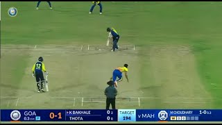 Syed Mushtaq Ali Trophy 2024 Live  Goa vs Maharashtra Live  GOA Vs MAH Live Match Today [upl. by Proulx]