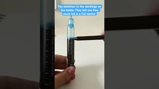 How to refill Copic markers Copic [upl. by Luebke]