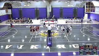 Westhill Girls Varsity Volleyball vs St Joseph High School CT 1 [upl. by Pellet]