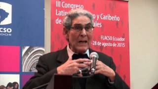 Aníbal Quijano en el III Congreso Latinoamericano y Caribeño de Ciencias Sociales [upl. by Gretal]