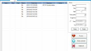 FL10PM10 ECG PC Data Upload [upl. by Helbonnah]