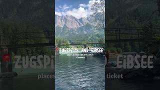 “ Zugspitze “ Places to visit with 49€  Garmisch beauty Germany highest mountain [upl. by Alfonzo]