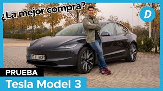 Tesla Model 3 2024 un eléctrico tan IMPERFECTO como IMBATIBLE  Review en español  Diariomotor [upl. by Territus]