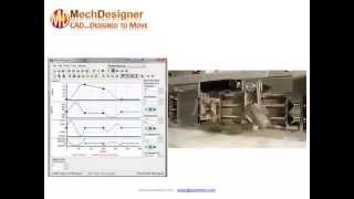 MechDesigner Software  Cam Mechanism and Motion Design Software Overview [upl. by Muirhead]