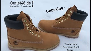 Timberland Premium Boot DEUTSCH Unboxing l Review l Overview l Haul l Outlet46 [upl. by Socin]