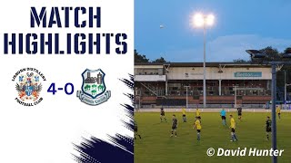 Highlights  Lisburn Distillery 4 v 0 Crumlin United 1192024 [upl. by Ael]