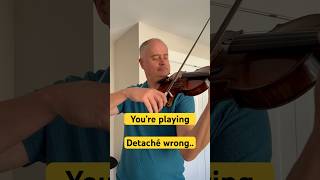 Detache is very useful for violinists [upl. by Niamreg]