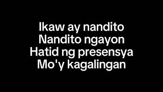 Banal na Apoy Tagalog Karaoke Lyrics Mj Flores [upl. by Notwal844]