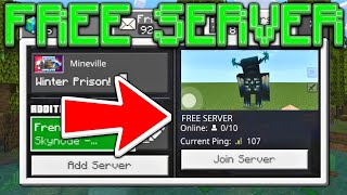 How To Make Servers For MCPE 119  Minecraft Bedrock Edition [upl. by Kwarteng870]