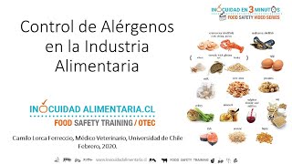 Control de Alérgenos en la Industria Alimentaria [upl. by Eiten]