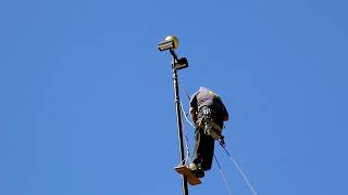 How to climb a 60 Flagpole [upl. by Fujio886]