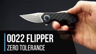 Zero Tolerance 0022 Tim Galyean 20CV Carbon Fiber Flipper Overview [upl. by Hras]