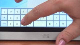 Using TelePresence Cisco Touch 8 Control Panel [upl. by Macintyre]