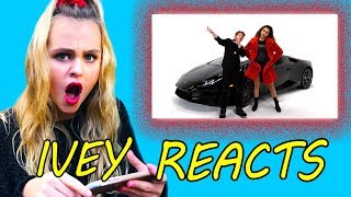 Ivey Reacts Ooh Ooh MattyBraps ft Gracie Haschak [upl. by Wehttam]