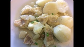 Stewed Cod  Traditional Newfoundland  Bonitas Kitchen [upl. by Rehpotsirhc51]