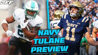 Tulane vs Navy Preview and Prediction  PFF [upl. by Lyontine]