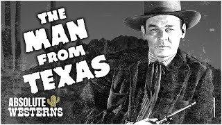 Classic Western Drama  The Man from Texas 1948 [upl. by Adnilam]