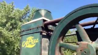 Rumely oil pull tractor 30 60 E Running at steam era [upl. by Holladay]