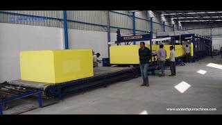 Santech Industries  Foaming and Cutting Machines Production Facility [upl. by Orion]