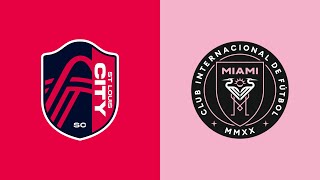 HIGHLIGHTS St Louis CITY SC vs Inter Miami CF  July 15 2023 [upl. by Aimik51]