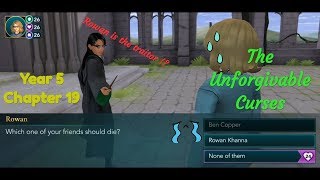 The Unforgivable Curses Year 5 Chapter 19 Harry Potter Hogwarts Mystery [upl. by Berlauda782]