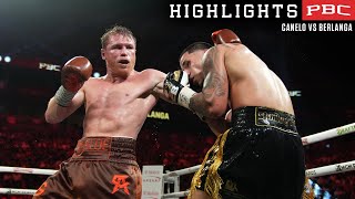 Canelo vs Berlanga FIGHT HIGHLIGHTS September 14 2024  PBC PPV on Prime Video [upl. by Eskill]