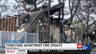 Huntsville resident recalls losing everything in apartment fire [upl. by Leaw]